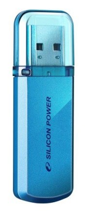 Флешка Silicon Power 32Gb Helios 101 SP032GBUF2101V1B USB2.0 синий