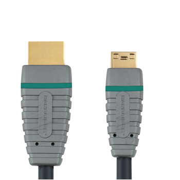 Кабель Bandridge BVL1502 HDMImini(m)-HDMI(m) 2m