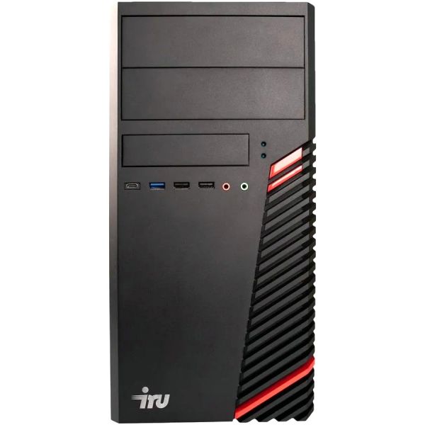 Компьютер iRu Office 310H6SM [1911885] Intel Core i5 12400 2.5 ГГц (4.4 ГГц, в режиме Turbo)Гц 16 ГБ, DDR4, DIMM, 3200 МГц 256 Windows 11 Professional