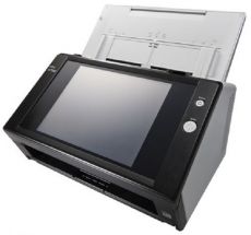 Сканер Fujitsu ScanSnap N7100 A4 черный/белый